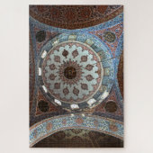 Sultan Ahmed Mosque. Binnenkant. Design. Legpuzzel (Verticaal)