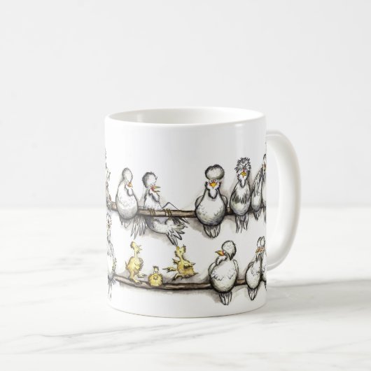 Sultan chicken mug (Devant droit)