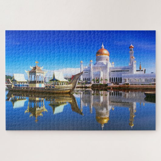 Sultan Omar Ali Saifuddien Mosque Legpuzzel (Horizontaal)