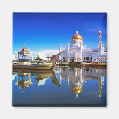 Sultan Omar Ali Saifuddien Mosque Magneet (Voorkant)