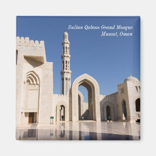 Sultan Qaboos-grootmoskee in Muscat, Oman Magneet