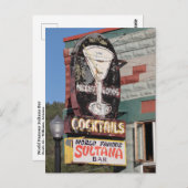 Sultana Bar op Route 66 Briefkaart (Voorkant / Achterkant)