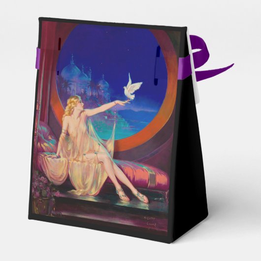 Sultana de Arabische Sultan's Concubine 1925 Bedankdoosjes (Achterkant)