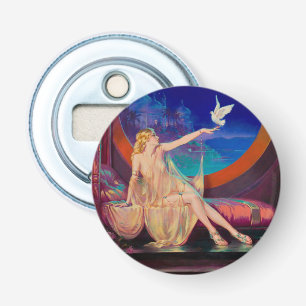 Sultana de concubine van de Arabische Sultan 1925 Button Flesopener