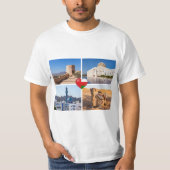 Sultanaat van Oman-landmerken T-shirt (Voorkant)