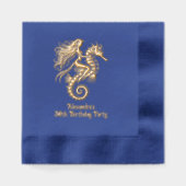 Sultry Mermaid Riding Seahorse Anniversaire (Recto)