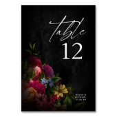 Sultry Nights Floral Wedding Bedankt ID829 (Achterkant)