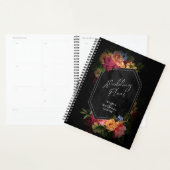 Sultry Nights Floral Wedding ID829 Planner (Display)