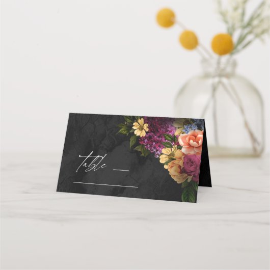 Sultry Nights Floral Wedding Table ID829 (Voorkant)