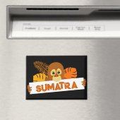 Sumatra Baby orang-oetanmagneet Magneet (Insitu (Vaatwasser))