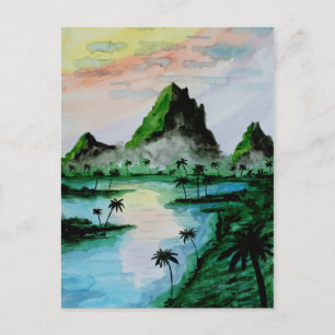 Sumatra Mountains Briefkaart