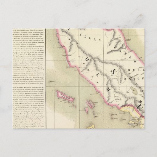 Sumatra Oceania no 11 Briefkaart (Voorkant)