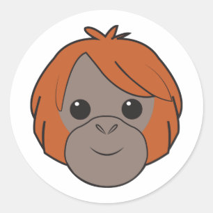 Sumatraanse orang-oetan Stickers