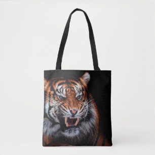Sumatraanse tijger (Panthera tigris sumatrae) beau Draagtas