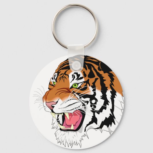 Sumatraanse tijger sleutelhanger (Voorkant)