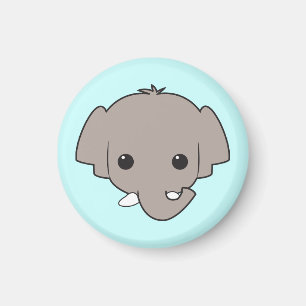 Sumatran Elephant Magnet Magneet