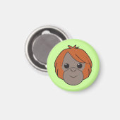 Sumatran Orangutan Magnet (Recto/Verso)
