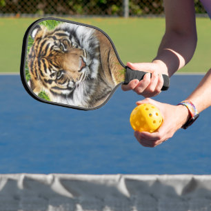 Sumatran Tiger Foto Pickleball Paddle