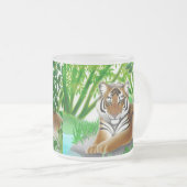 Sumatran Tiger in de Mok van het Oerwoud Bamboo (Voorkant rechts)