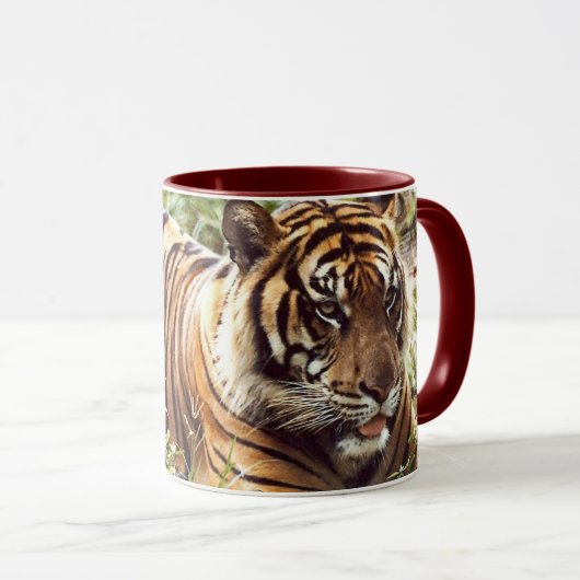 Sumatran Tiger Mug Mok (Voorkant rechts)