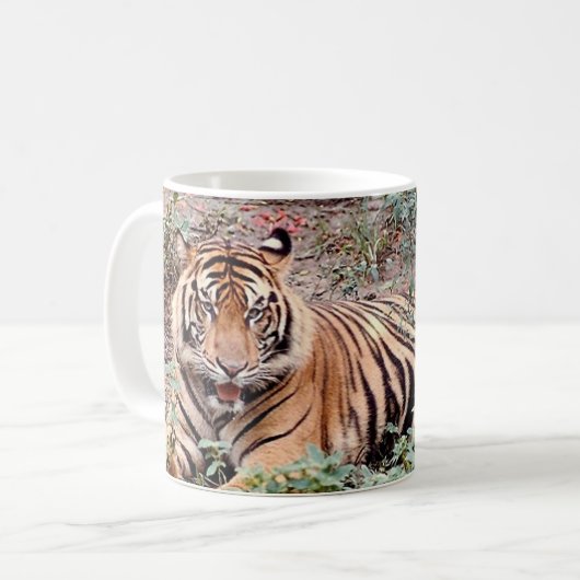 Sumatran Tiger Repose Mug (Devant gauche)