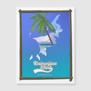 Sumba Island Indonesië reiskaart