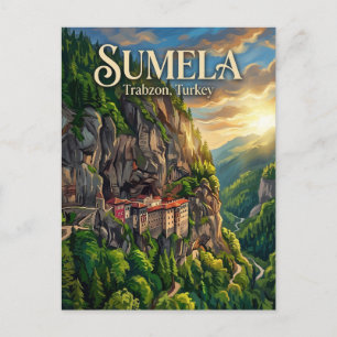 Sumela-klooster, Maçka, Zwarte Zee Briefkaart