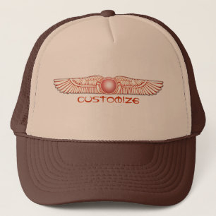 Sumerian Anunnaki Winged Sun Disk Trucker Pet