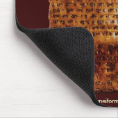 SUMERIAN CUNEIFORM SCHRIFTELIJK Mousepad Muismat (Hoek)