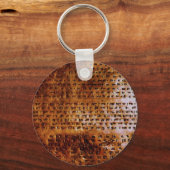 SUMERIAN CUNEIFORM SCHRIJF Gift Sleutelhanger (Voorkant)