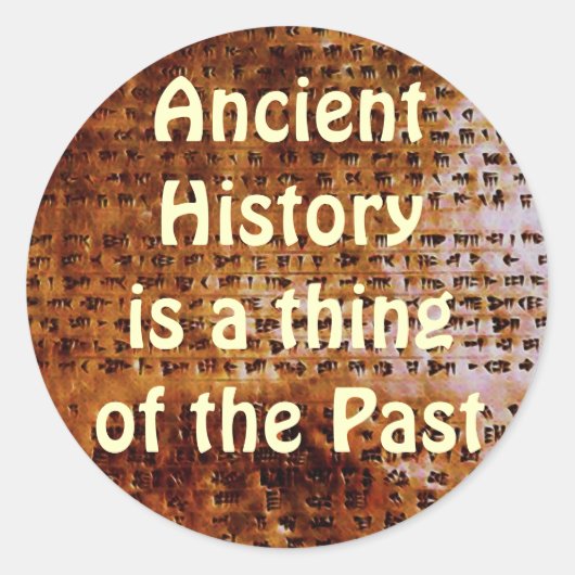 SUMERIAN CUNEIFORM SCHRIJF Stickers (Voorkant)