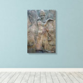 SUMERIAN TABLETTEN CANVAS DMT SPIRITUEEL GRAFFITI AFDRUK (Insitu (Houten vloer))