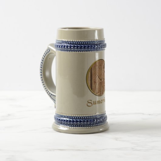 Sumerisch Bierpul (Voorkant links)