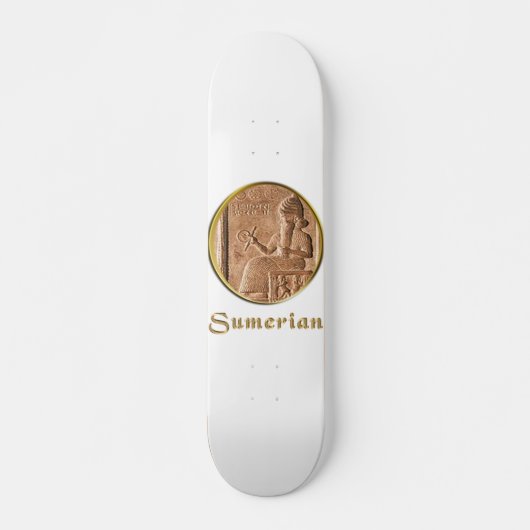 Sumerisch Skateboard (Voorkant)