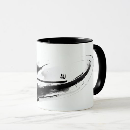 Sumi-e.#2 Mok (Voorkant rechts)