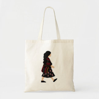 Sumi Naga Girl avec Sac fourre-tout tribal de Naga
