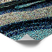 Suminagashi, Japanse marmerkunst. Poster (Hoek)