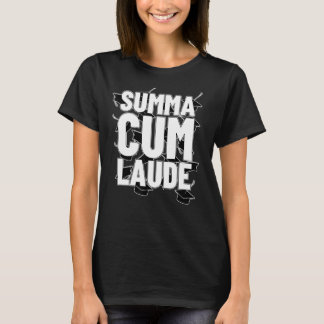 Summa cum laude promotie t-shirt
