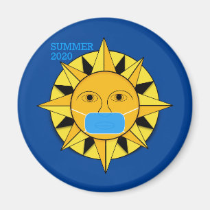 Summer 2020 Round Magnet Magneet