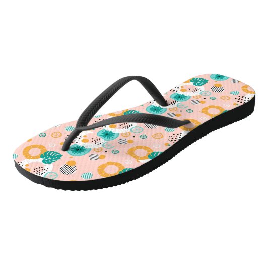Summer Art Design Teenslippers (Schuin)