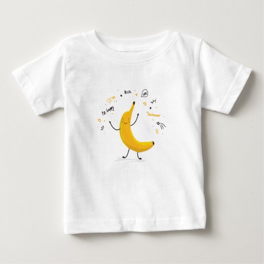 Summer Baby Banana Tshirt (Voorkant)