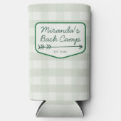 Summer Bach Camp Gingham vrijgezellenfeest (Voorkant)