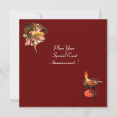 SUMMER BARBEQUE PARTY DANCE , ITALIAN KITCHEN KAART (Achterkant)