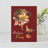 SUMMER BARBEQUE PARTY DANCE , ITALIAN KITCHEN KAART (Staand voorkant)