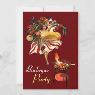 SUMMER BARBEQUE PARTY DANCE , ITALIAN KITCHEN KAART