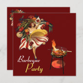 SUMMER BARBEQUE PARTY DANCE , ITALIAN KITCHEN KAART (Voorkant / Achterkant)