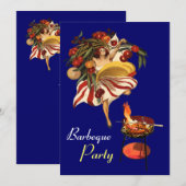SUMMER BARBEQUE PARTY DANCE , ITALIAN KITCHEN KAART (Voorkant / Achterkant)
