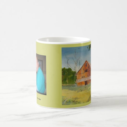 Summer Barn en Kevin Painting Koffiemok (Center)