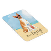 Summer Basenji Magnet Magneet (Rechterzijde)