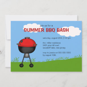 Summer BBQ Bash Uitnodiging